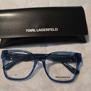 Karl Lagerfeld Blue Eyewear